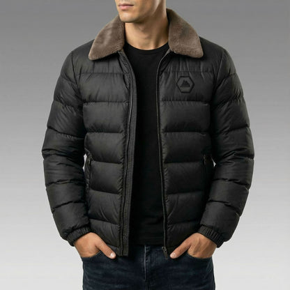 ENZO™ | PREMIUM GESTEPPTE THERMOJACKE MIT POLARFLEECE-KRAGEN